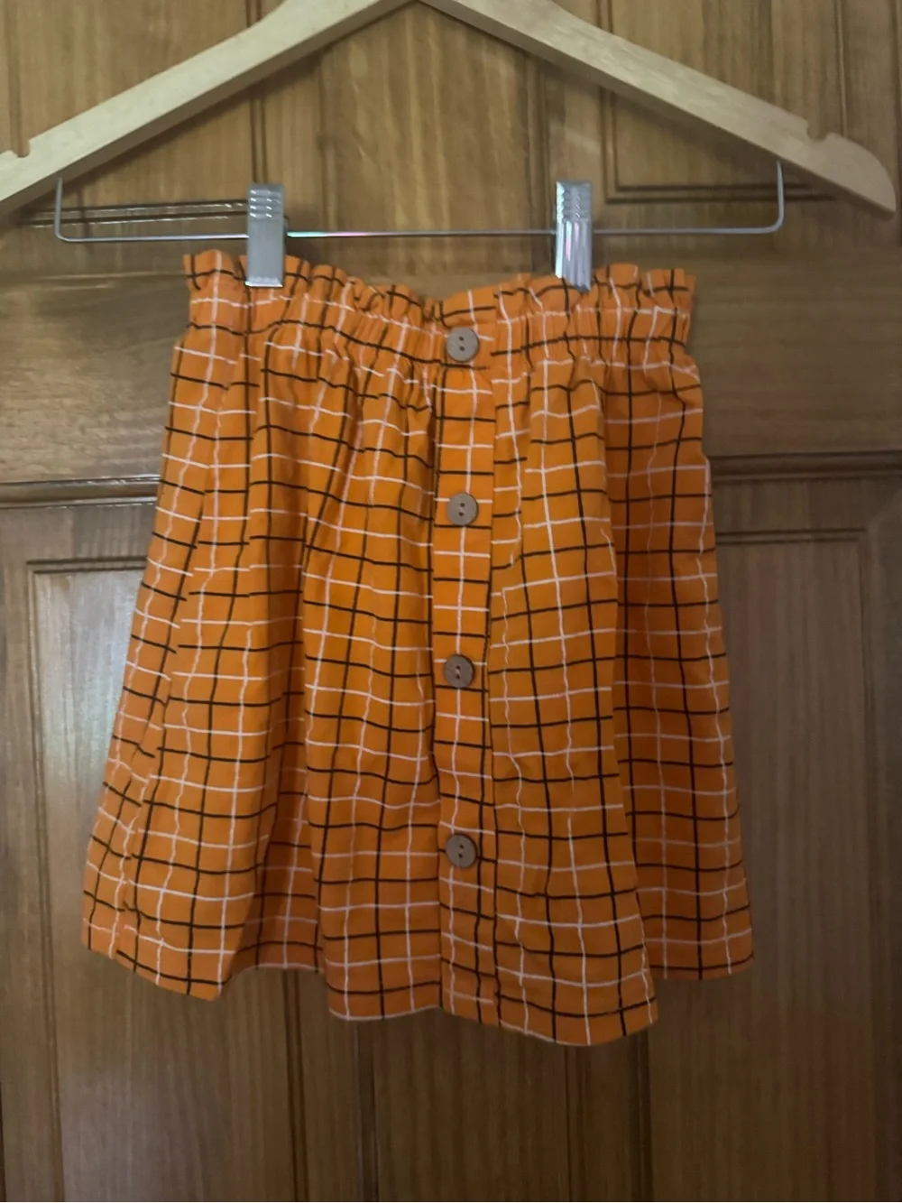 Girls Black & Orange Cat Halloween set